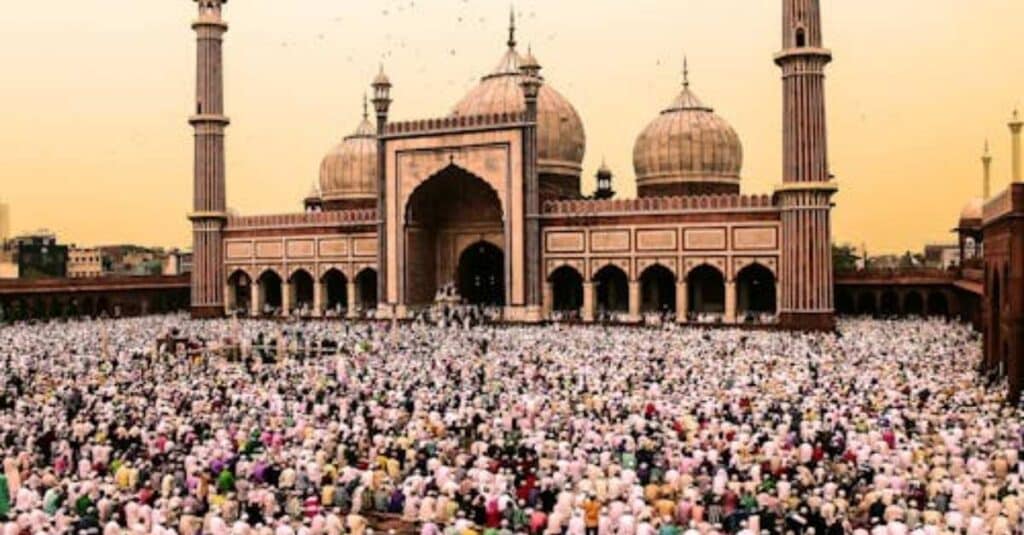 Jama Masjid captions